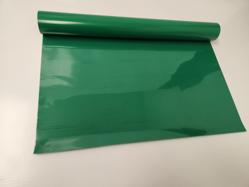 20" Green Vinyl - P.S. Stretch Film - Easy Weed