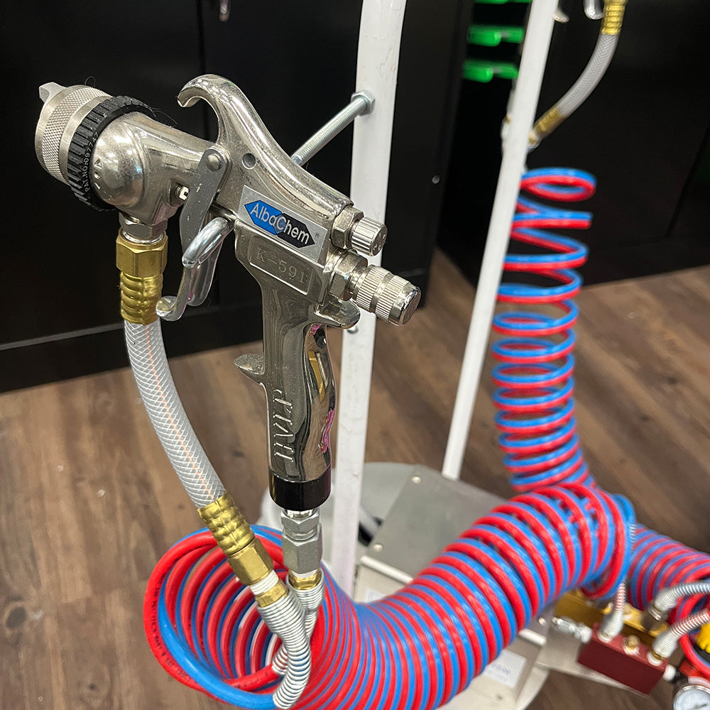 Showroom AlbaChem Bulk Adhesive Double Gun System