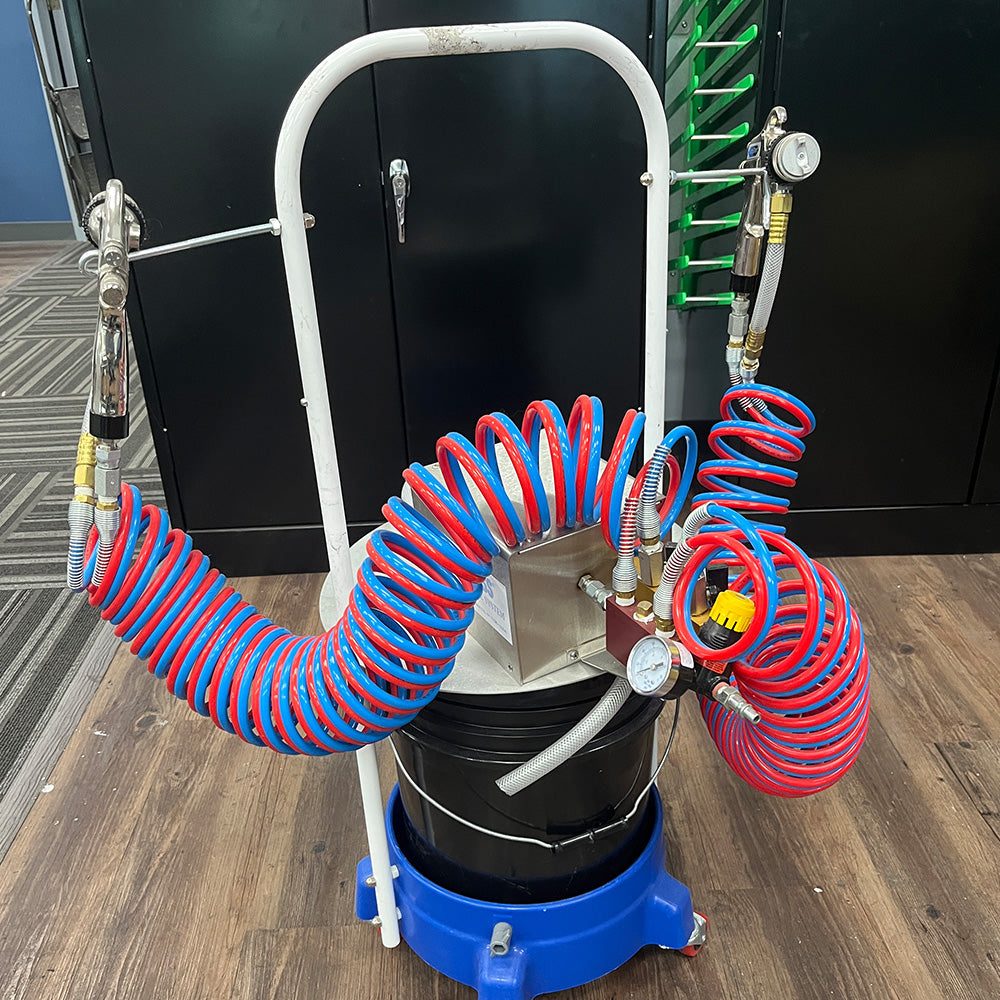 Showroom AlbaChem Bulk Adhesive Double Gun System