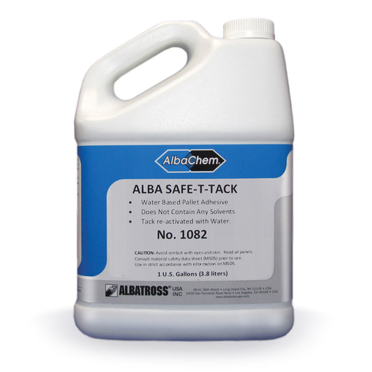 Adhésif pour palettes à base d'eau AlbaChem Safe-T-Tack