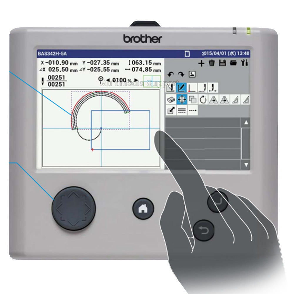 Brother BAS-311HN (Direct Drive Programmable Electronic Pattern Sewer with Cylinder Bed)