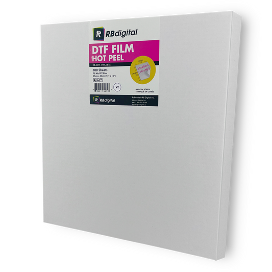 DTF Hot Peel Film V2 - Sheets (Brother & Epson Optimized)