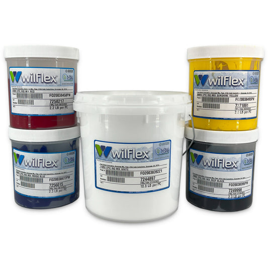 Wilflex Epic Rio Ink Mixing System Sample Kit