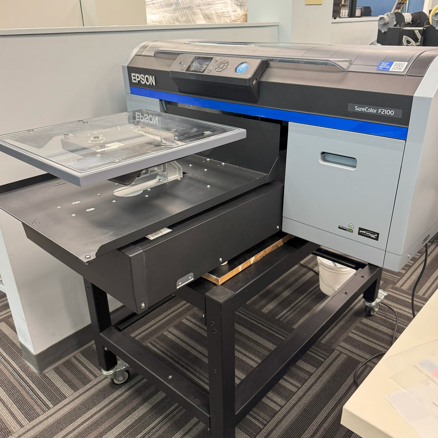 Epson SureColor F2100 Direct-to-Garment Printer (Used Machine) 3