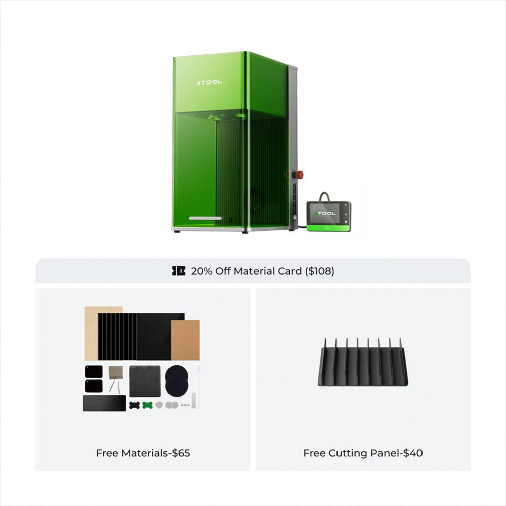 xTool F1 Ultra (20W Fiber & Diode Dual Laser Engraver/Cutter)