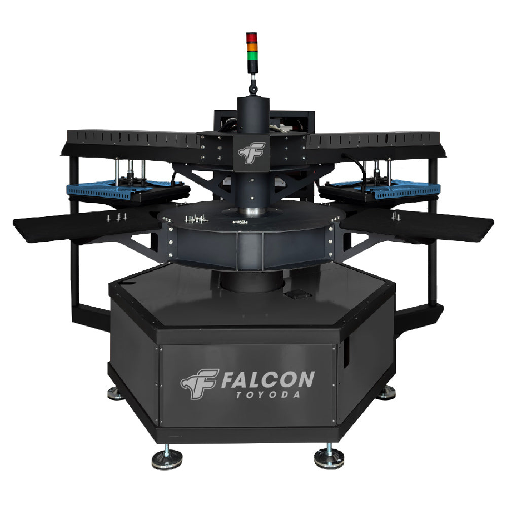 Toyoda Falcon Hydra 6 Fully Automated 6 Station Heat Press