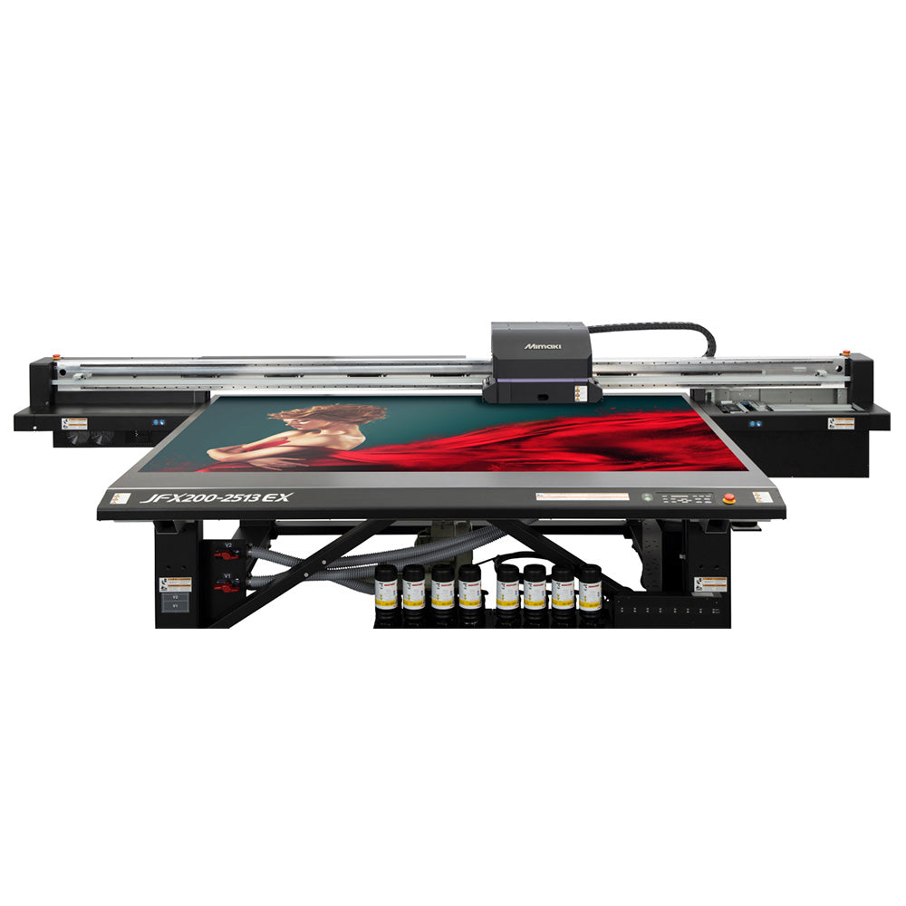 Mimaki JFX200-2513 EX Large Format UV Flatbed Inkjet Printer