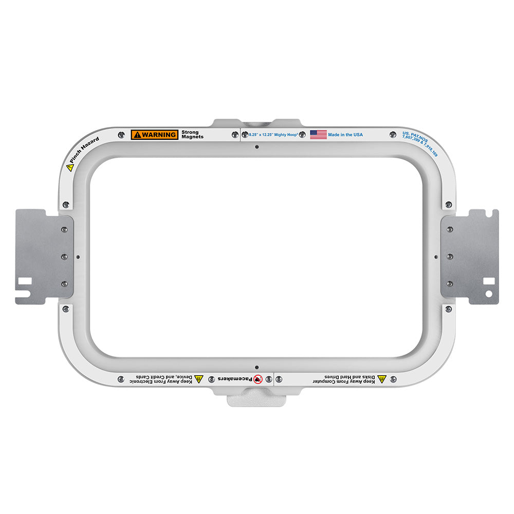 Mighty Hoop – 8.25" x 12.25" Magnetic Embroidery Frame (For Tajima SAI)