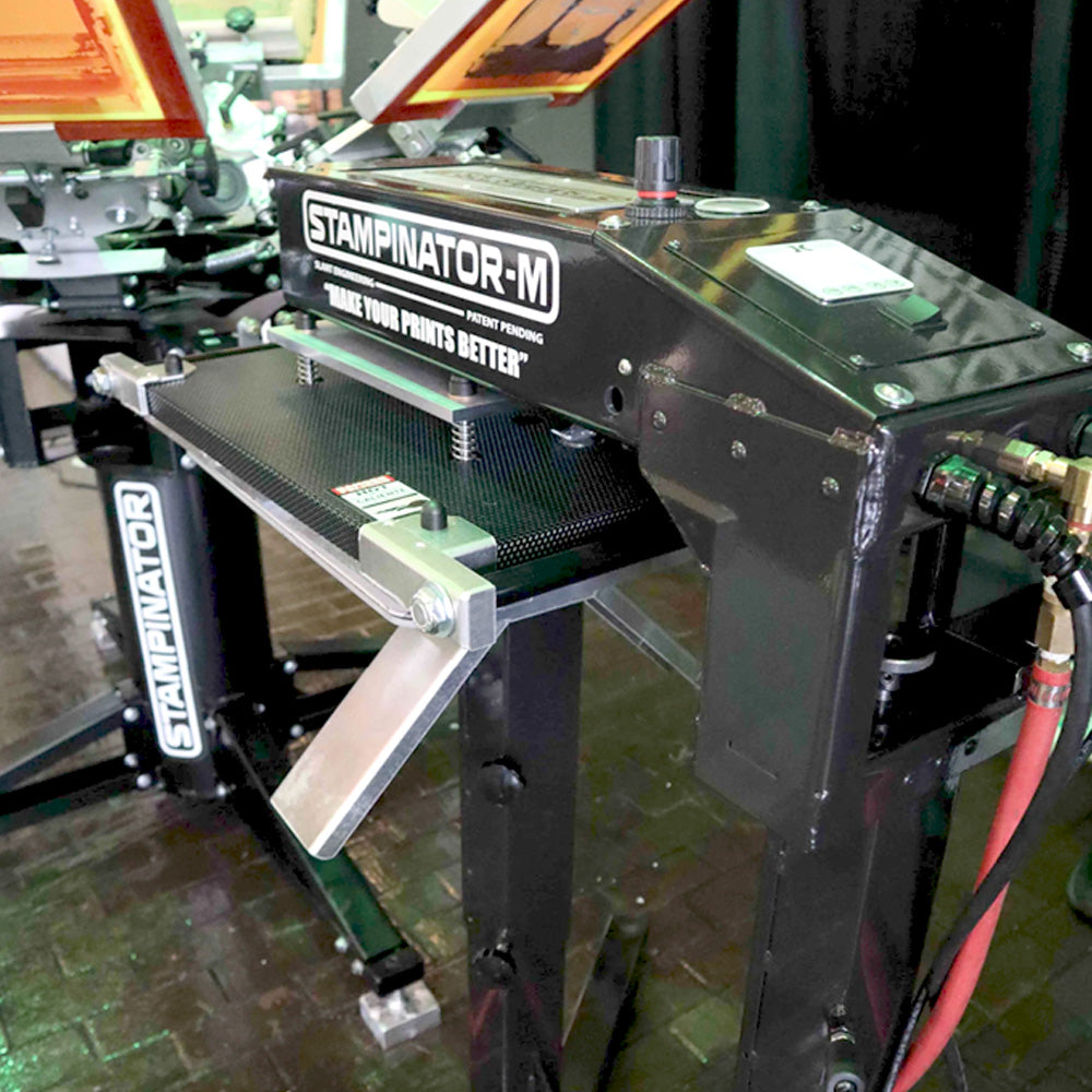 Stampinator Dryer and Inline Heat Press For Manual Screen Printing Presses