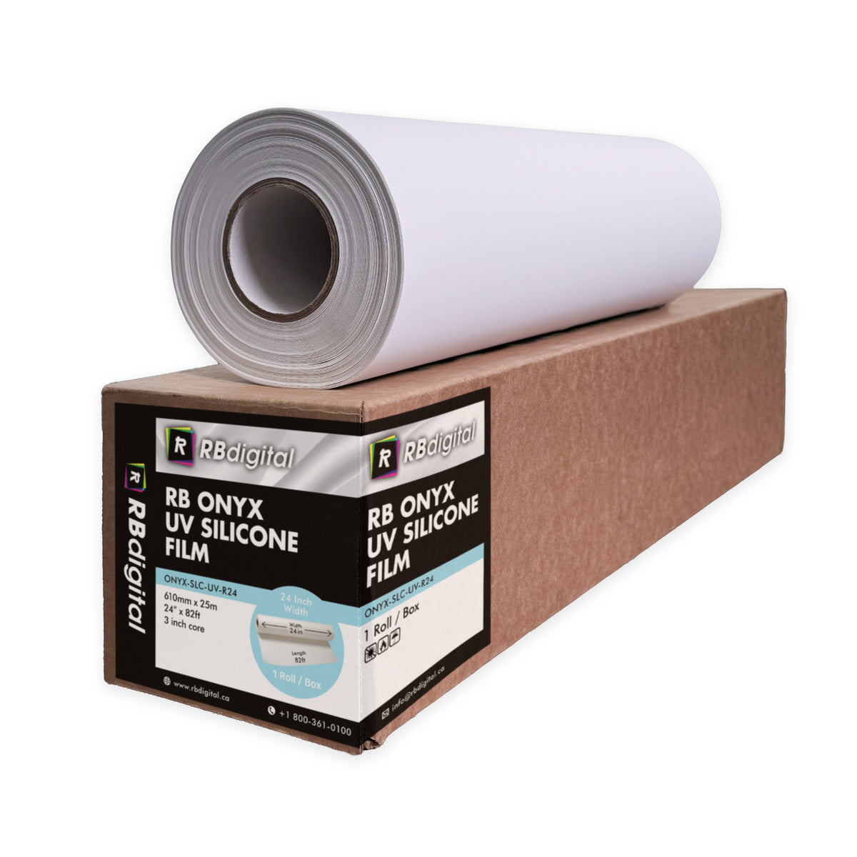 RB Onyx UV White PU Film (Soft-Touch, Silicone Feel)
