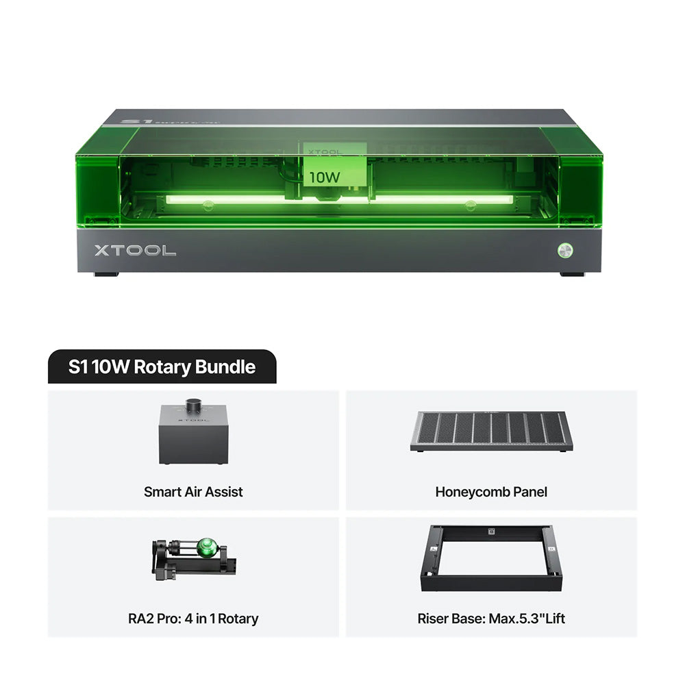 xTool S1 (10W Desktop Diode Laser Engraver/Cutter)