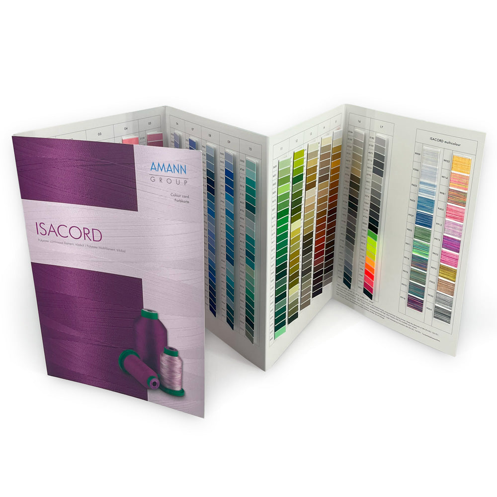 ISACORD Shade Card