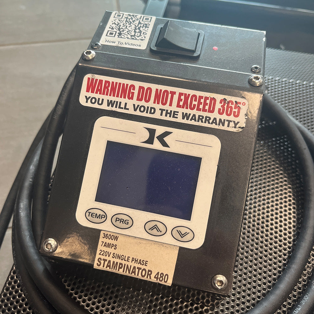 Stampinator Dryer and Inline Heat Press For Automatic Screen Printing Presses (Used Machine)