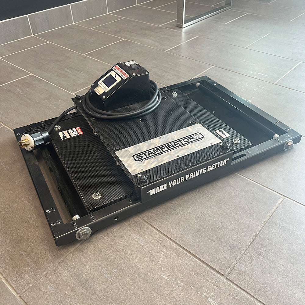 Stampinator Dryer and Inline Heat Press For Automatic Screen Printing Presses (Used Machine)