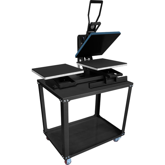 Toyoda Falcon Manual Dual 16” X 20” Heat Press With Stand