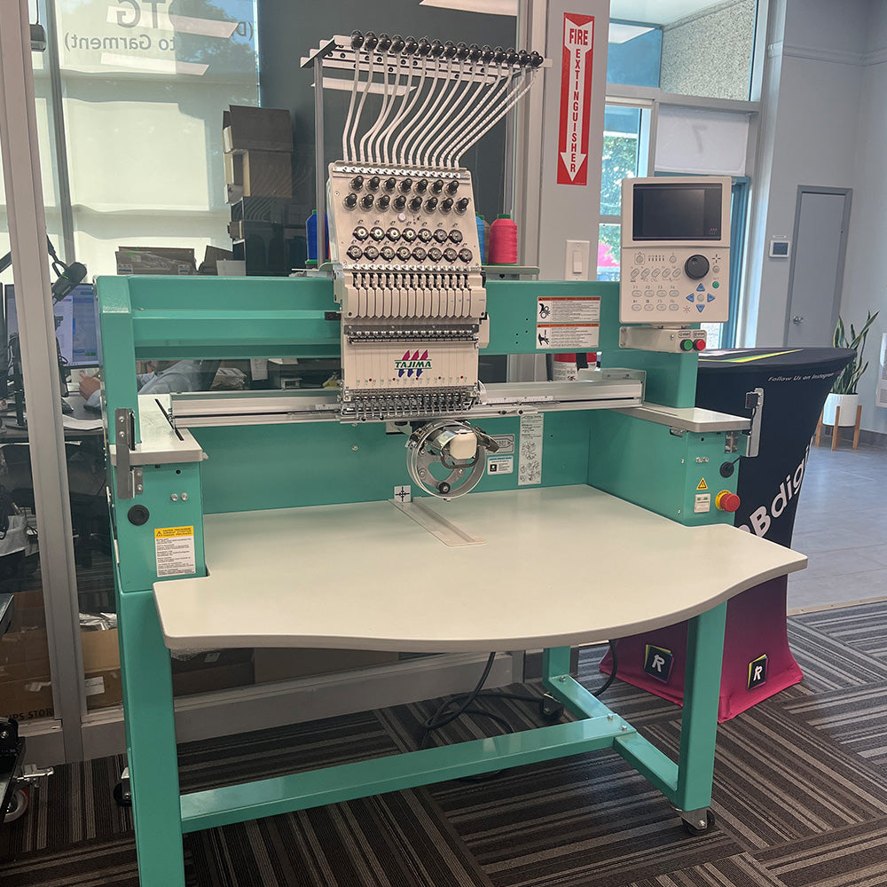 Tajima TFMX-C1501 Stretch - Single Head Embroidery (Used Machine)