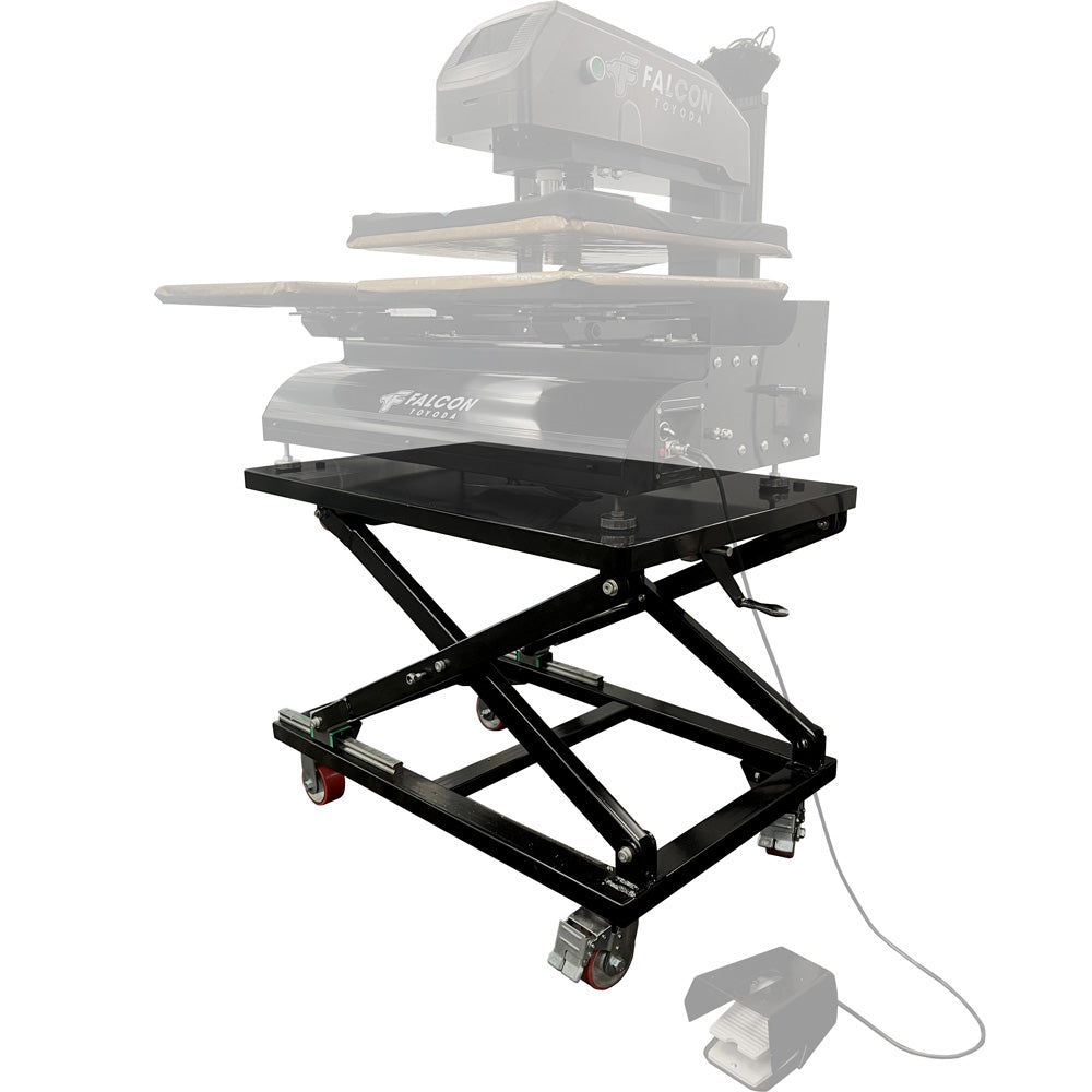 Toyoda Falcon Heavy Duty Adjustable Heat Press Equipment Cart