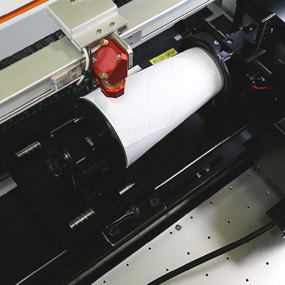 Trotec Rotary Engraving Attachment