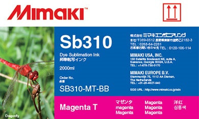 Encres Mimaki Dye-Sub SB54