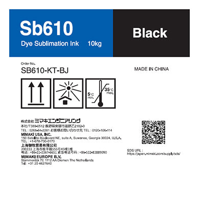 Mimaki Dye-Sub SB610 Inks