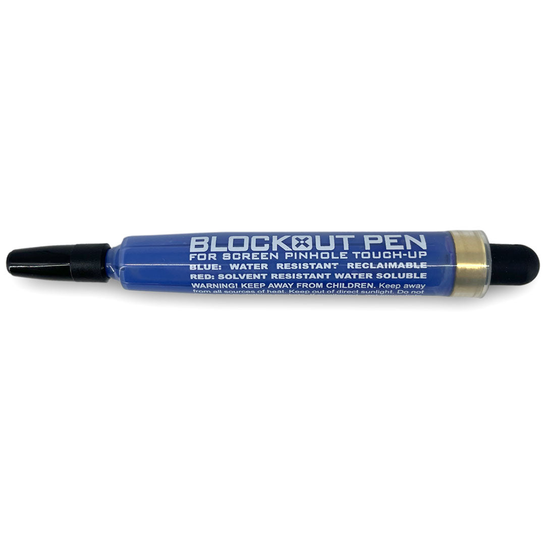 Emulsion Blockout Pen - Blue (Waterbased Inks)