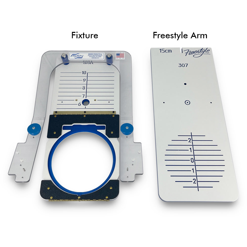 HoopMaster Fixture & Freestyle Arm (For Tajima Tubular Frames)