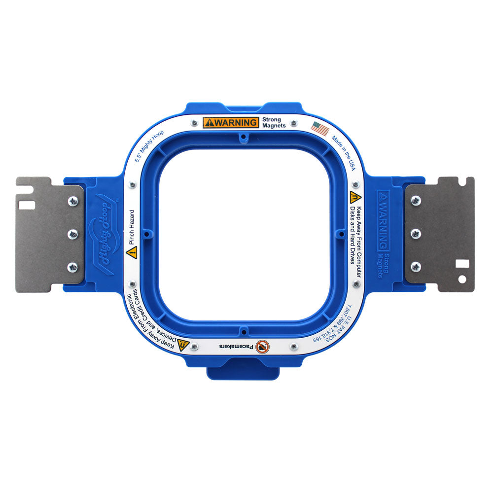 Mighty Hoop – 5.5" x 5.5" Magnetic Embroidery Frame (For Tajima SAI)