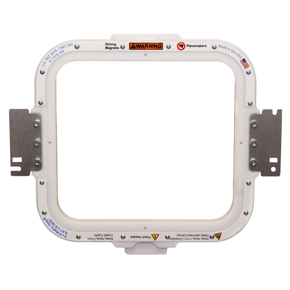 Mighty Hoop – 8" x 9" Magnetic Embroidery Frame (For Tajima SAI)