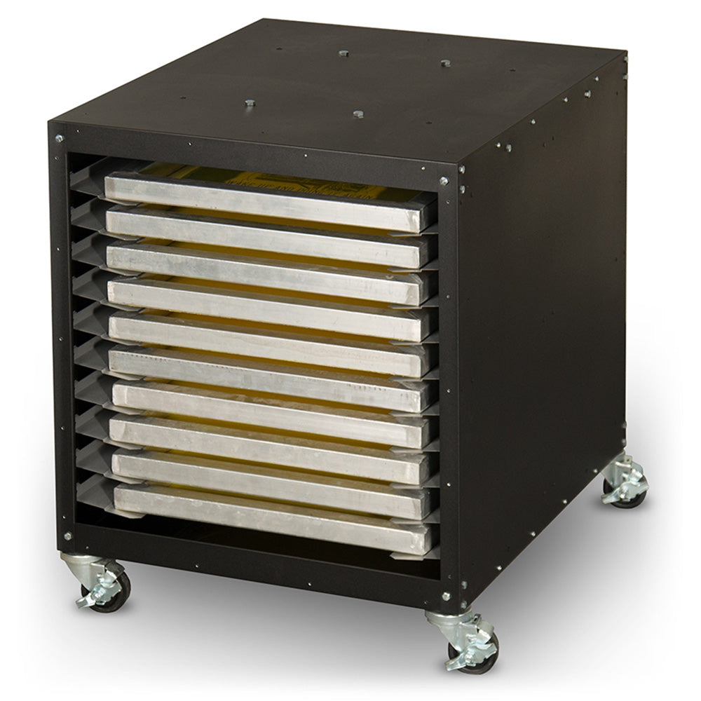 Utility Cart With Screen Rack