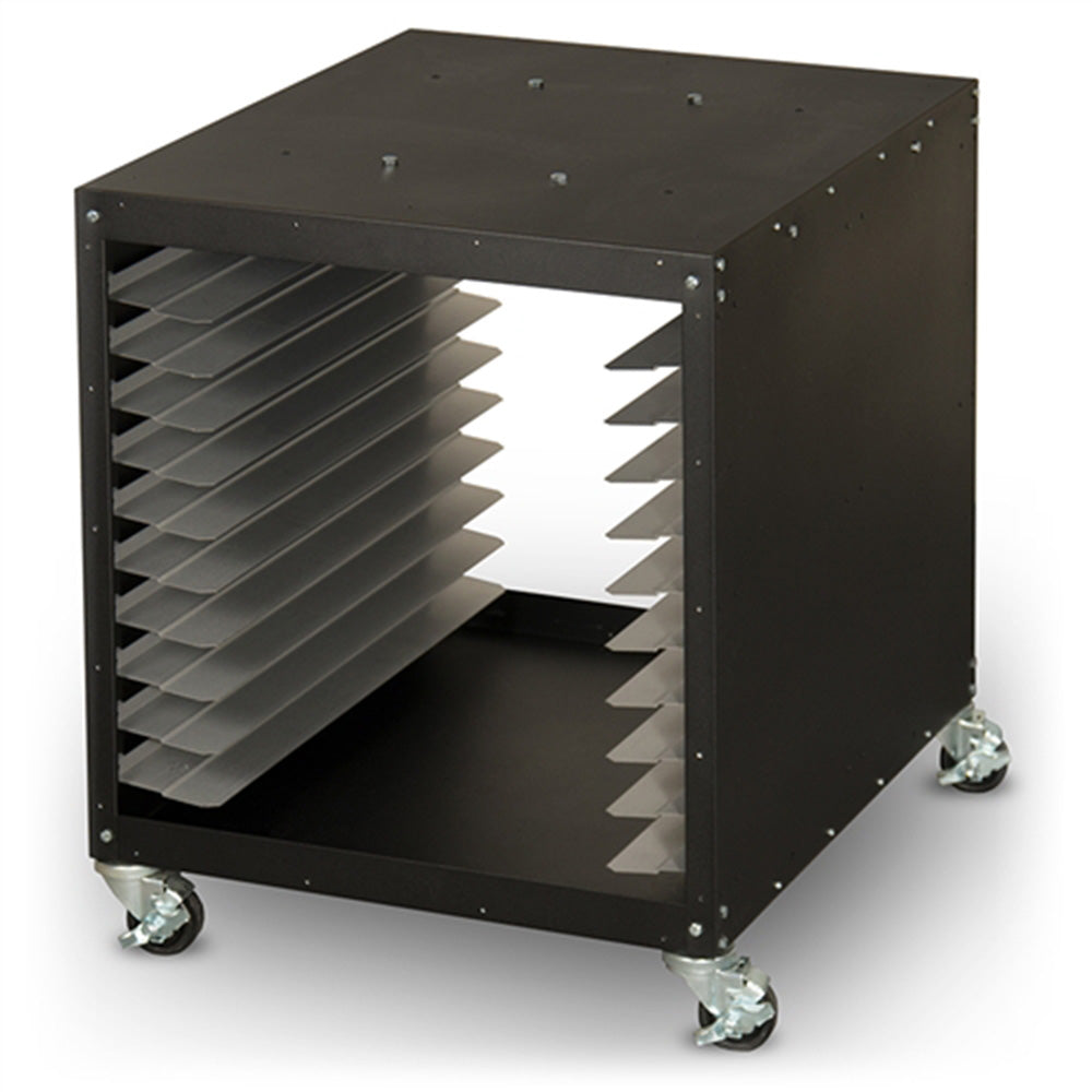 Utility Cart With Screen Rack
