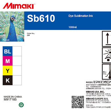 Mimaki Dye-Sub SB610 Inks