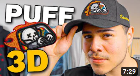How to Embroider 3D Puff Embroidery on Hats