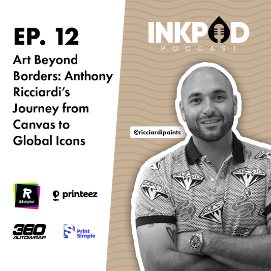 PE. 12 | L'art au-delà des frontières : le voyage d'Anthony Ricciardi de la toile aux icônes mondiales