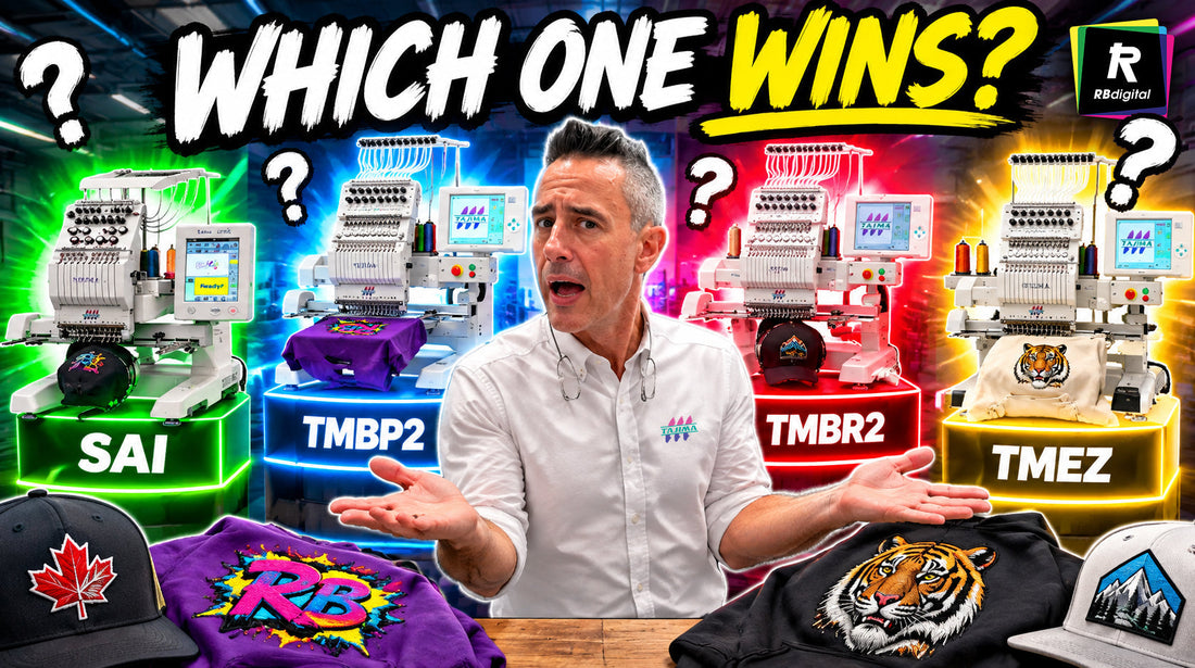 Tajima SAI vs. TMBP2 vs. TMBR2 vs. TMEZ: Which Embroidery Machine Is Right for You?
