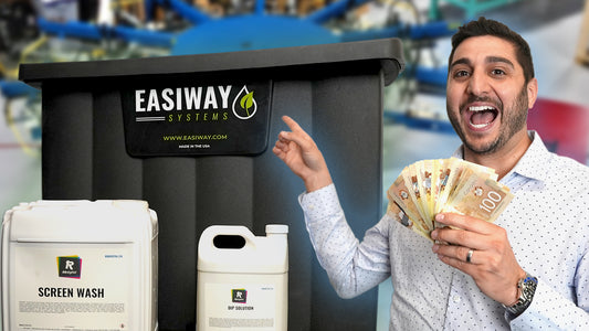 How To Use The Easiway Dip Tank Screen Reclaim System