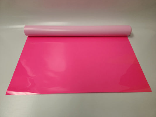 20" Fluorescent Pink Vinyl - P.S. Film - Easy Weed