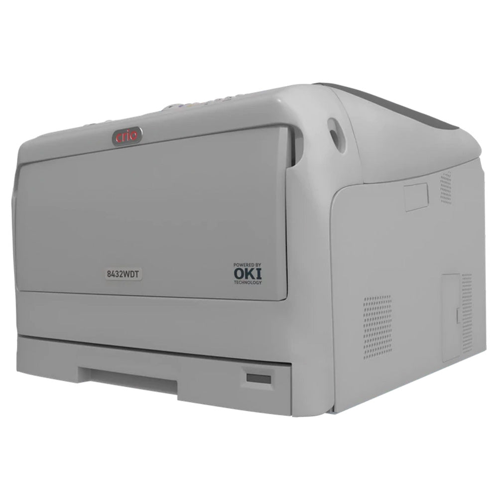 Crio Oki 8432WDT (imprimante à transfert numérique à toner blanc)