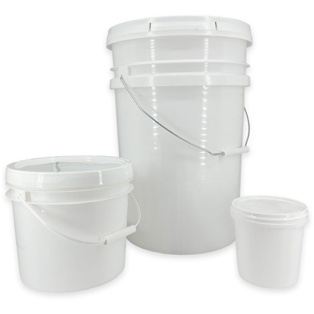 Heavy Duty Plastic Pail With Lid For Plastisol Inks