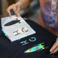 Feuille holographique de presse à chaud de textile d'Amagic pour la sérigraphie