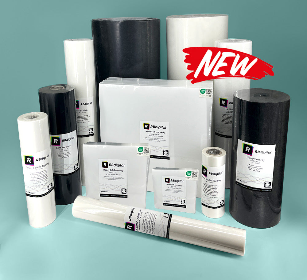 RB Digital Equipment & Supplies for Embroidery, DTF, DTG, ScreenPrint