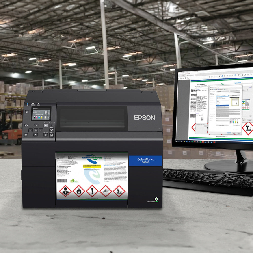 Epson ColorWorks CW-C6500A Colour Inkjet Label Printer