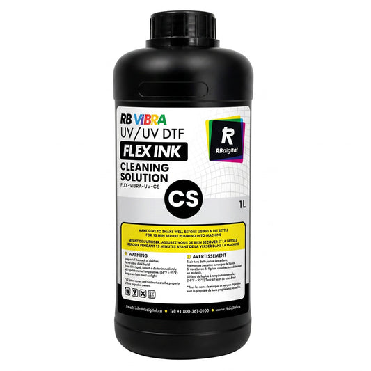 RB Vibra UV DTF Flex Ink Cleaning Solution