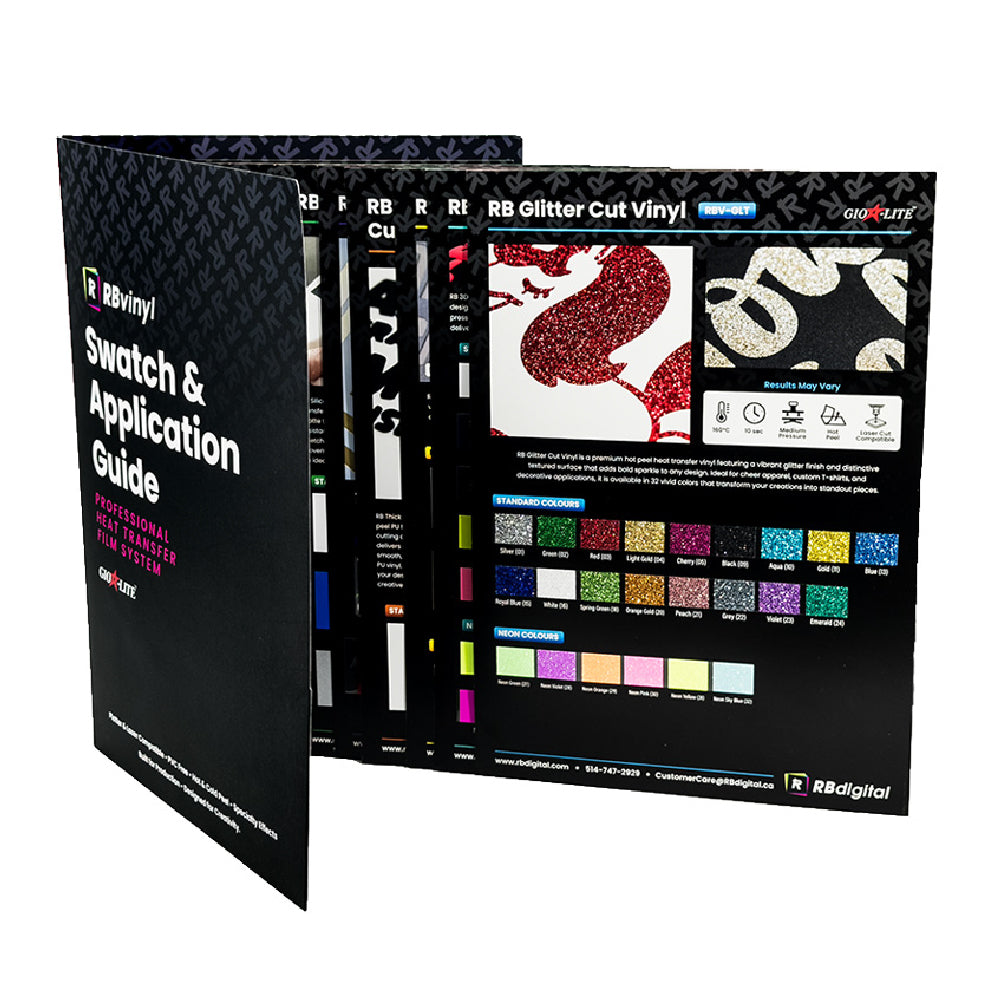 RB Vinyl Swatch & Application Guide