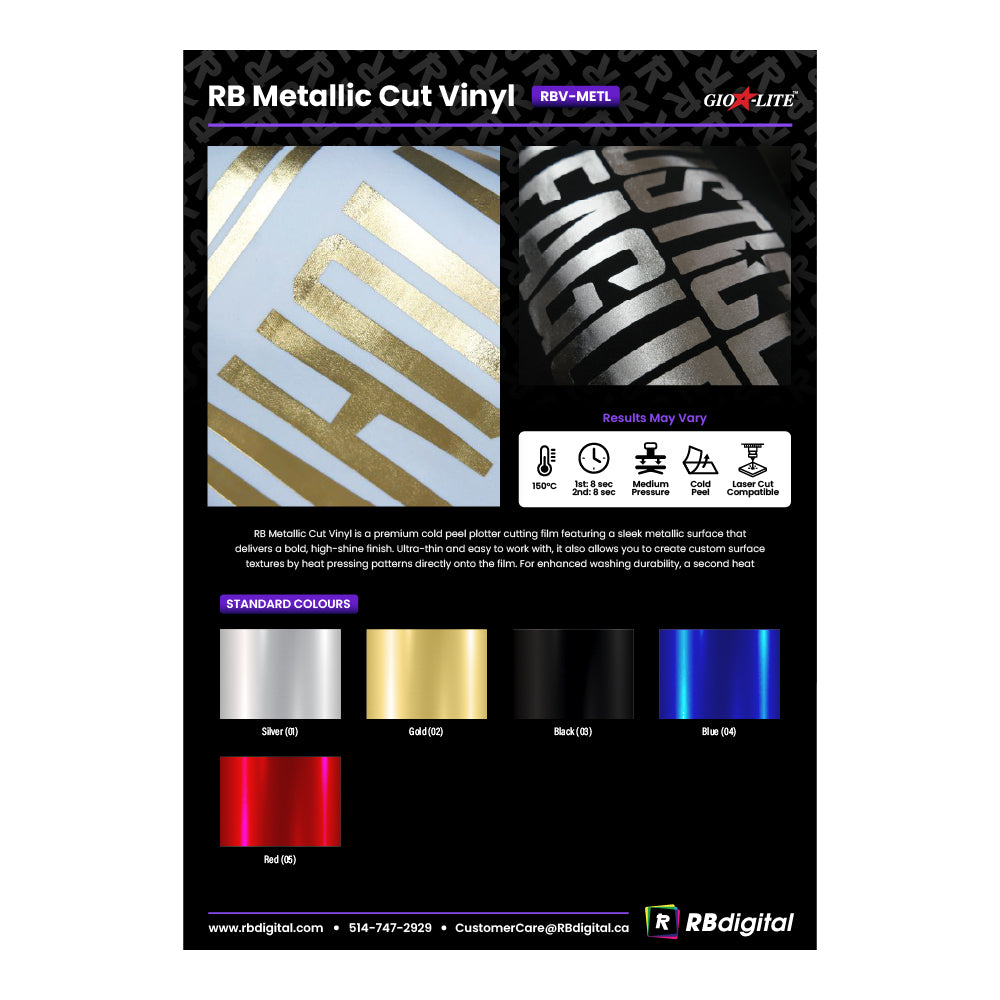 RB Vinyl Swatch & Application Guide