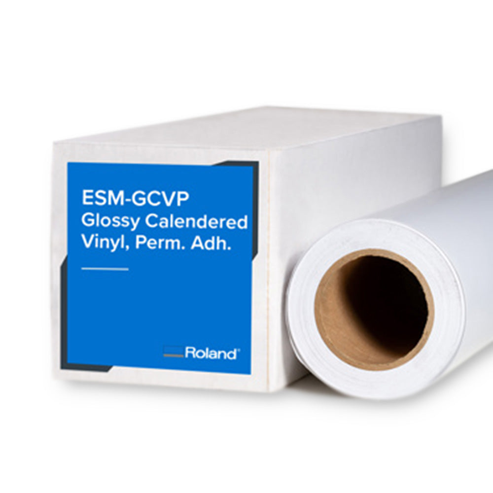 Glossy Calendered Vinyl with Permanent Adhesive (ESM-GCVP)