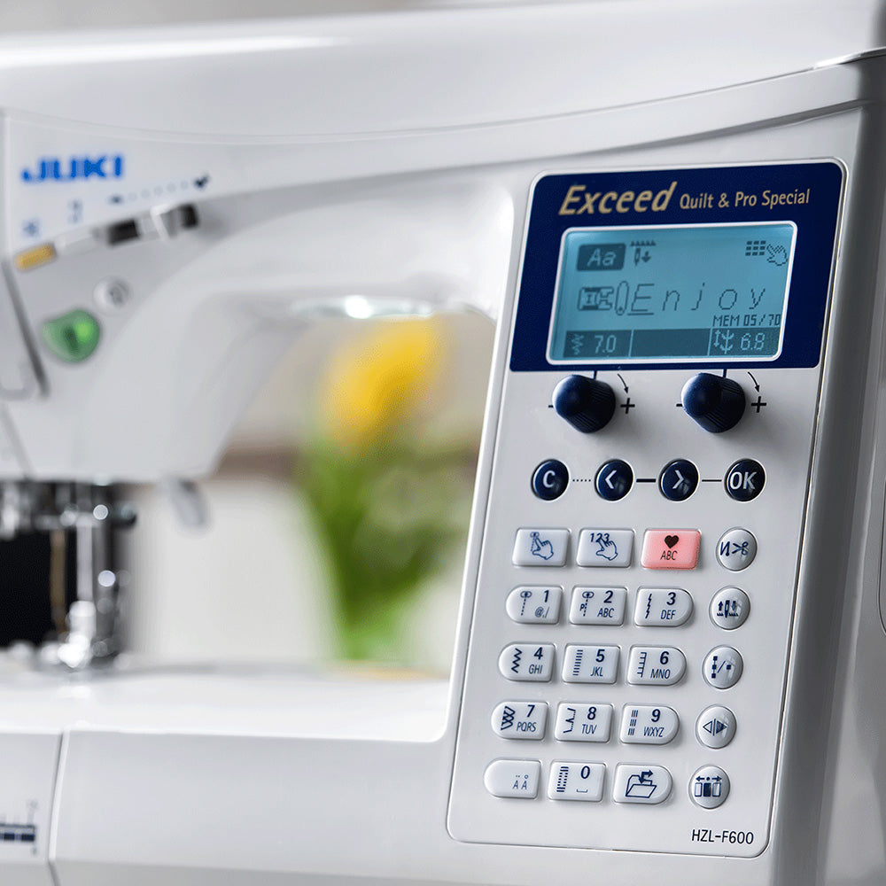 Juki HZL-F600 (Computerized Sewing and Quilting Machine)