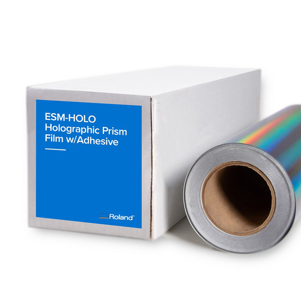 Holographic Prismatic Printable Film with Adhesive (ESM-HOLO)