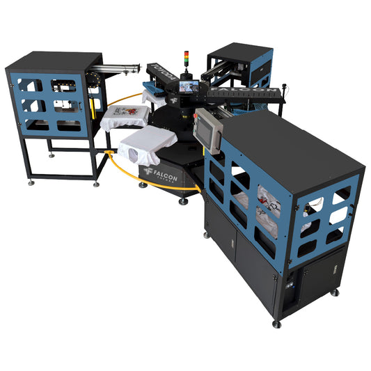 Toyoda Falcon Hydra 6 Fully Automated 6 Station Heat Press