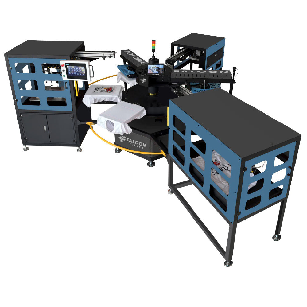 Toyoda Falcon Hydra 6 Fully Automated 6 Station Heat Press