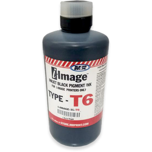 Encre pigmentée noire à jet d'encre i-Image - Type-T6